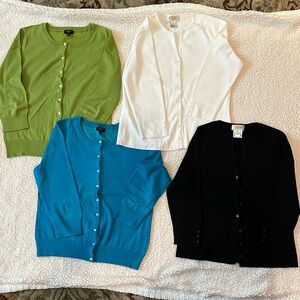 Talbots Cardigans Lot of 4